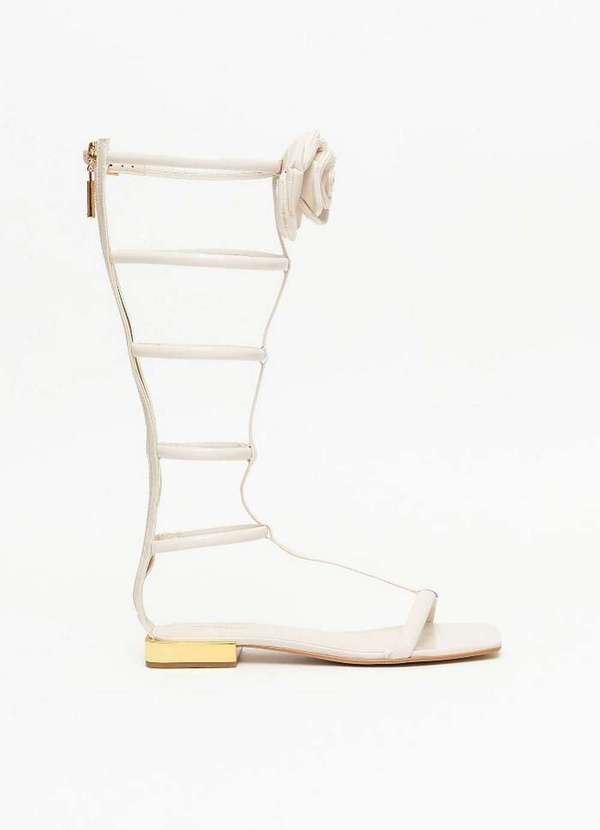 Lança Perfume - Sandália Rasteira Gladiadora A1664