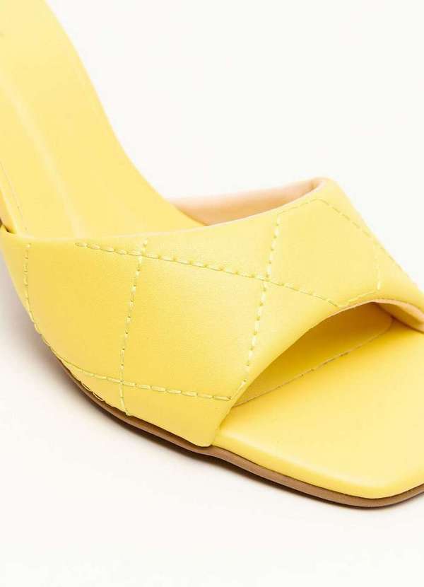 Lança Perfume - Sandália Salto Tira Matelassê A2132 2