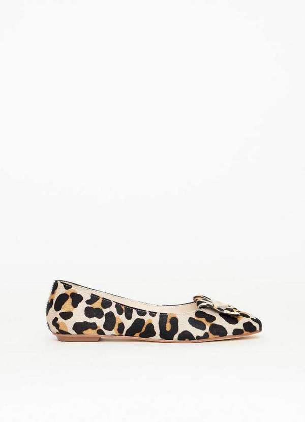 Lança Perfume - Sapatilha Couro Animal Print A0001