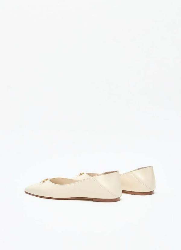 Lança Perfume - Sapatilha Couro Bico Fino com Bridão A2728 4