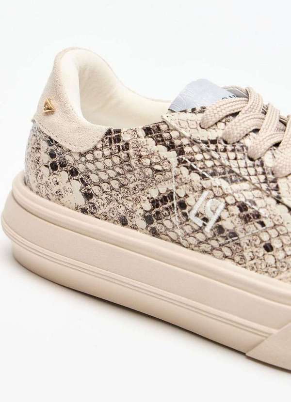 Lança Perfume - Tênis Casual Couro Bordado Lp A3443 3