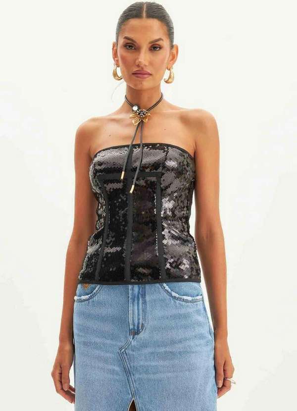 Lança Perfume - Blusa Corset Tomara que Caia A0003