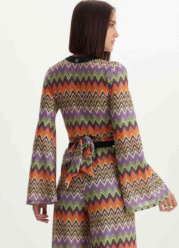 Lança Perfume - Blusa Envelope Estampada 00886 3