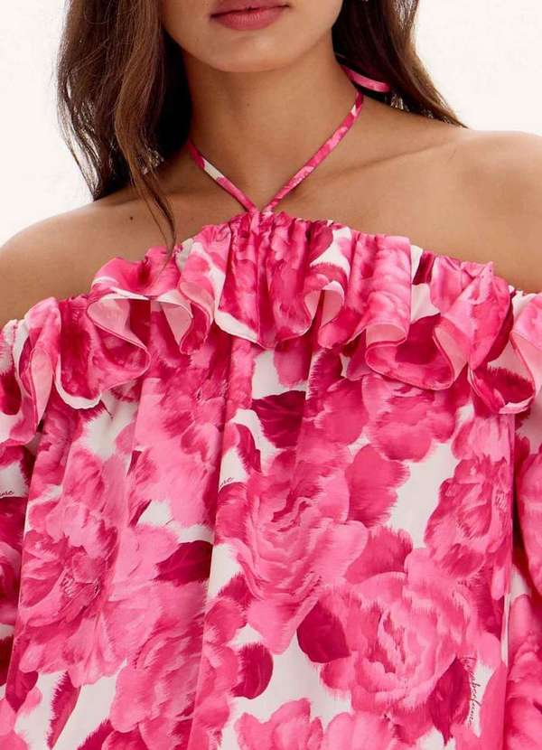 Lança Perfume - Blusa Frente Única Estampada A1776 2