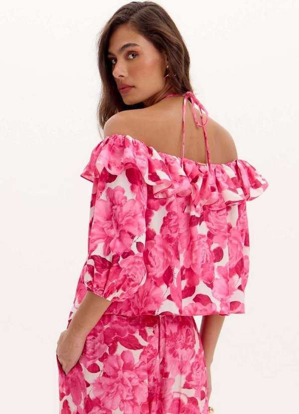 Lança Perfume - Blusa Frente Única Estampada A1776 5