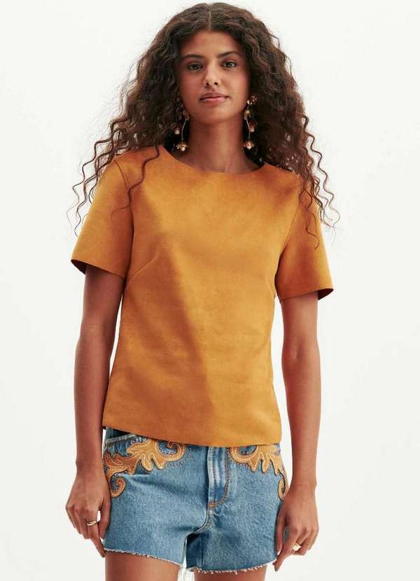 Lança Perfume - Blusa Manga Curta Basic A0715