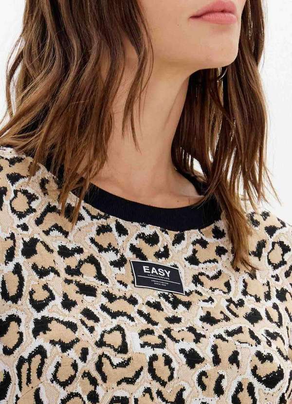 Lança Perfume Easy - Blusa Manga Curta com Gola Redonda A2424 3