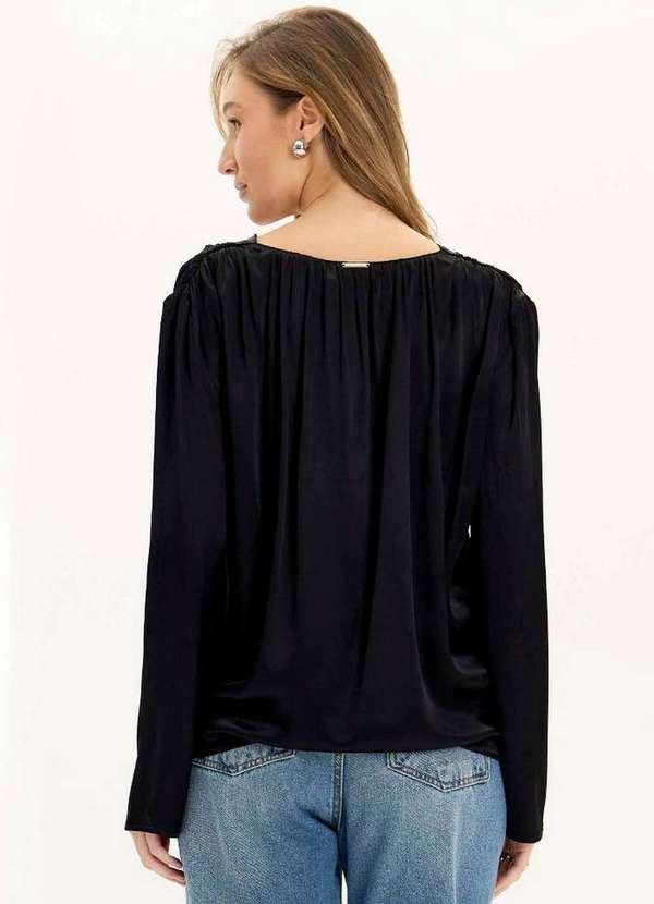 Lança Perfume - Blusa Manga Longa Decote V A0003 3