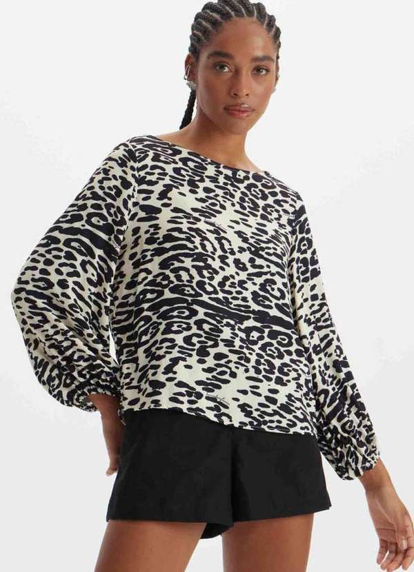Lança Perfume - Blusa Mullet Estampada 00810