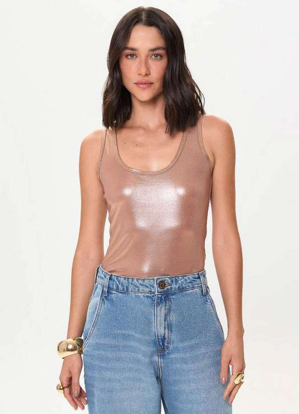 Lança Perfume - Blusa Regata Básica Justa A2339 1