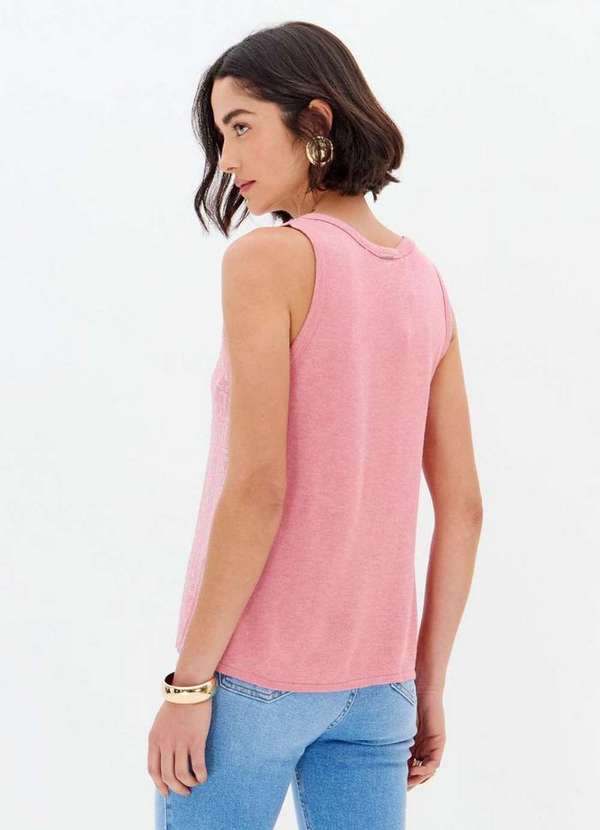 Lança Perfume - Blusa Regata Tricot com Aplicação A2479 4