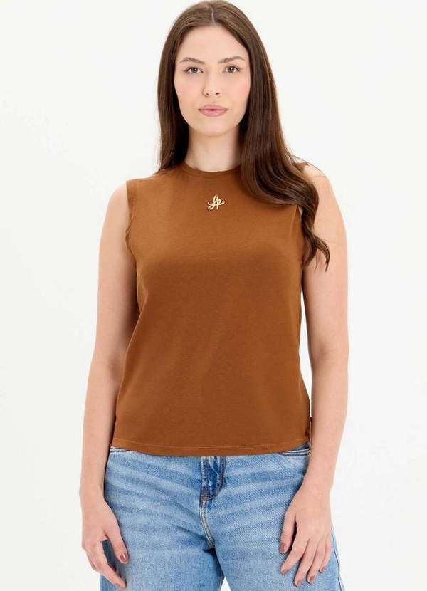 Lança Perfume - Blusa T-Shirt Muscle com Logo A0875 1