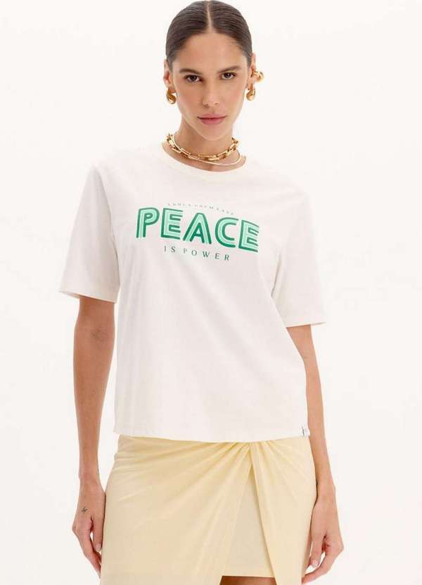 Lança Perfume Easy - Blusa T-Shirt Oversized com Estampa Frontal A0001 3