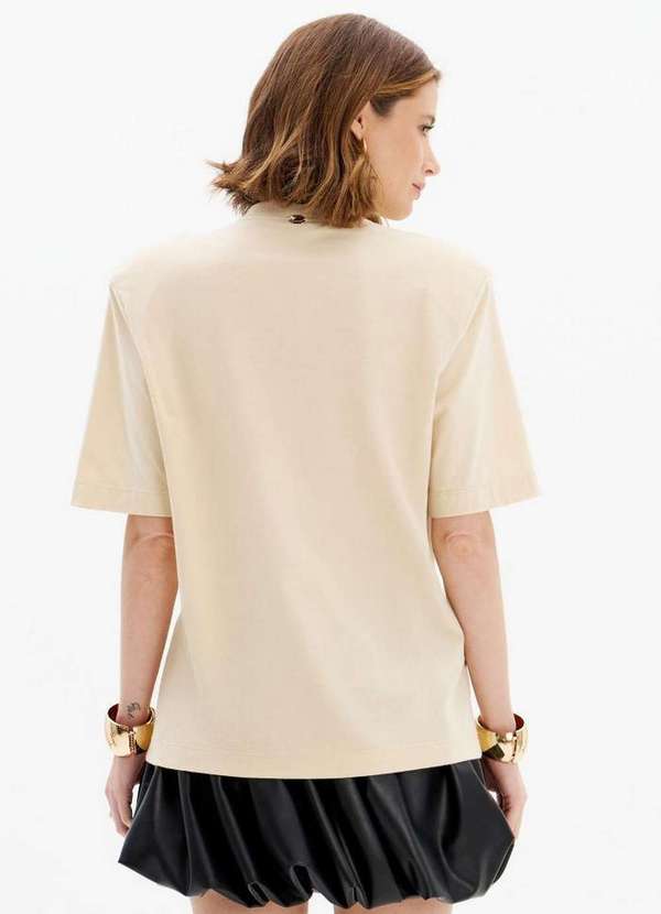 Lança Perfume - Blusa T-Shirt Oversized Manga Curta A2728 4