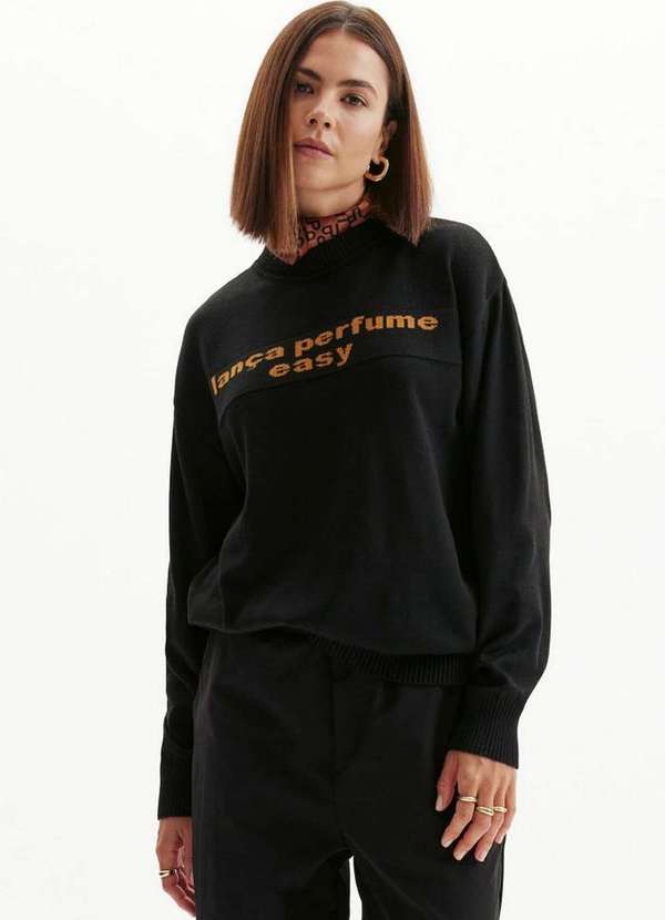 Lança Perfume Easy - Blusa Tricot Manga Longa A0003