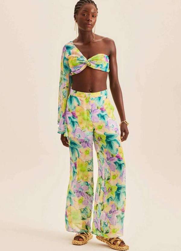 Lança Perfume - Conjunto Calça e Blusa 10005