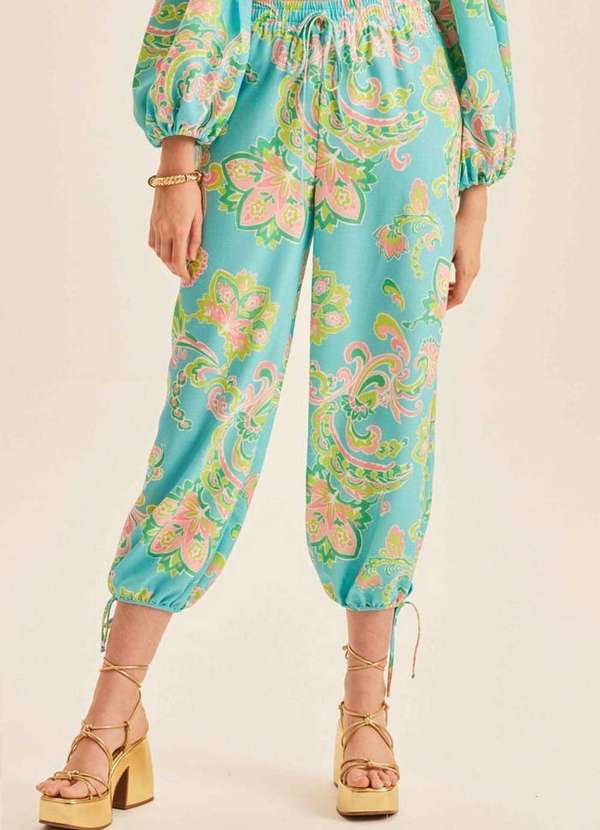 Lança Perfume - Conjunto Top e Calça 09983