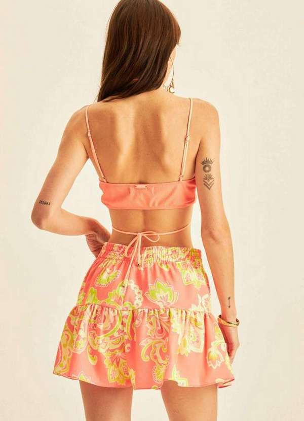 Lança Perfume - Top com Amarração de Alça 09965