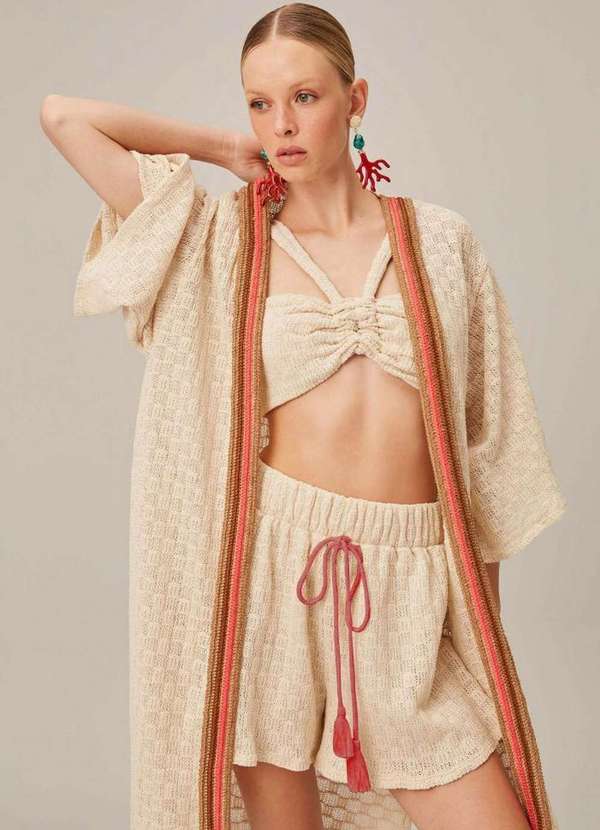 Lança Perfume - Top Cropped com Detalhe Frontal 09597