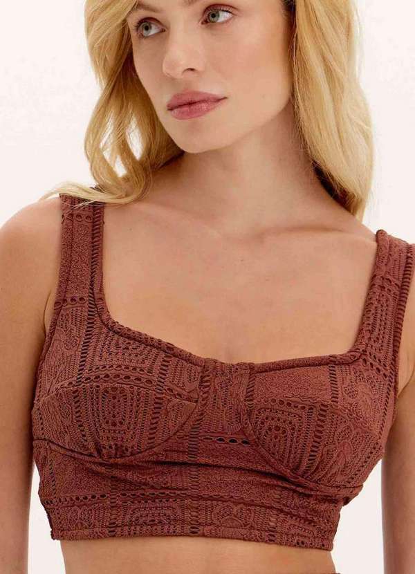 Lança Perfume - Top Cropped Corset de Alças A1980 2