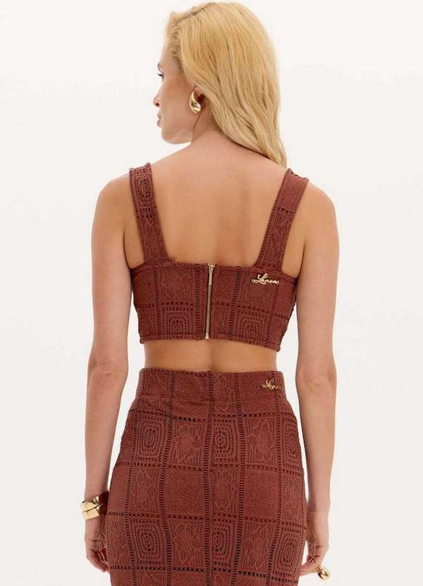Lança Perfume - Top Cropped Corset de Alças A1980 3
