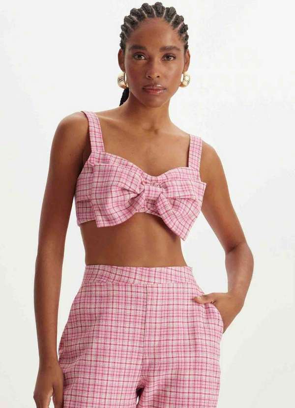 Lança Perfume - Top Cropped Laço 00812