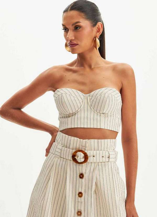 Lança Perfume - Top Cropped Tomara que Caia A0487