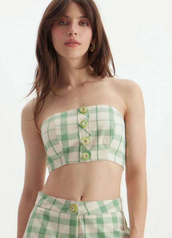 Lança Perfume - Top Cropped Tomara que Caia 00808 3