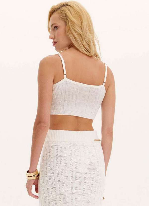 Lança Perfume - Top Cropped Tricot Correntes A1882 3