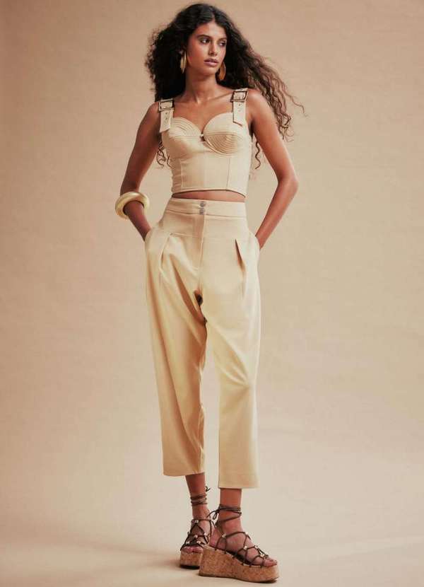 Lança Perfume - Top de Alça com Fivela A0190 2