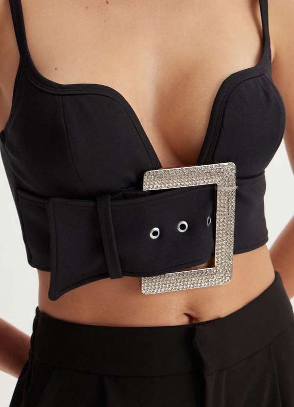 Lança Perfume - Top de Alça com Maxi Fivela 00003 2