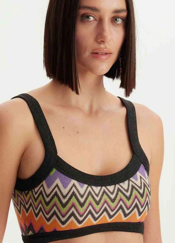 Lança Perfume - Top de Alça Estampado 00886