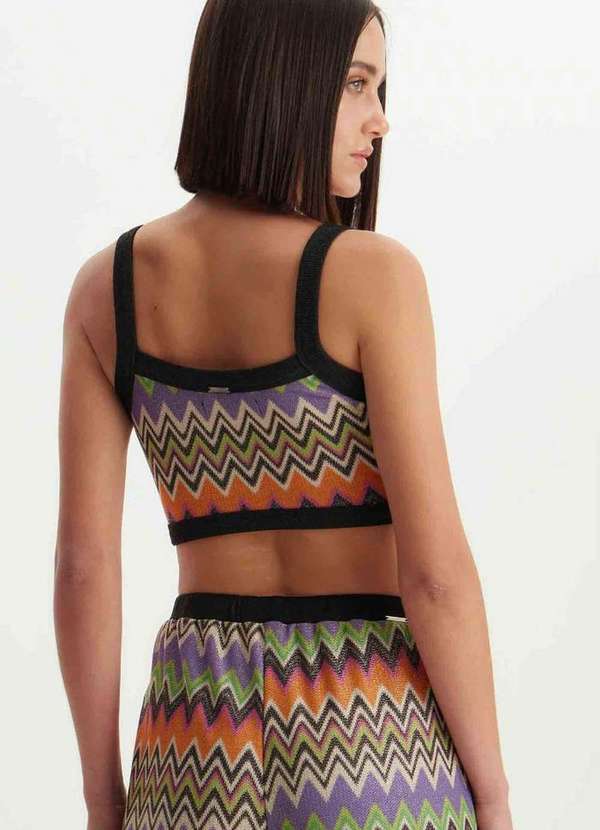 Lança Perfume - Top de Alça Estampado 00886 6