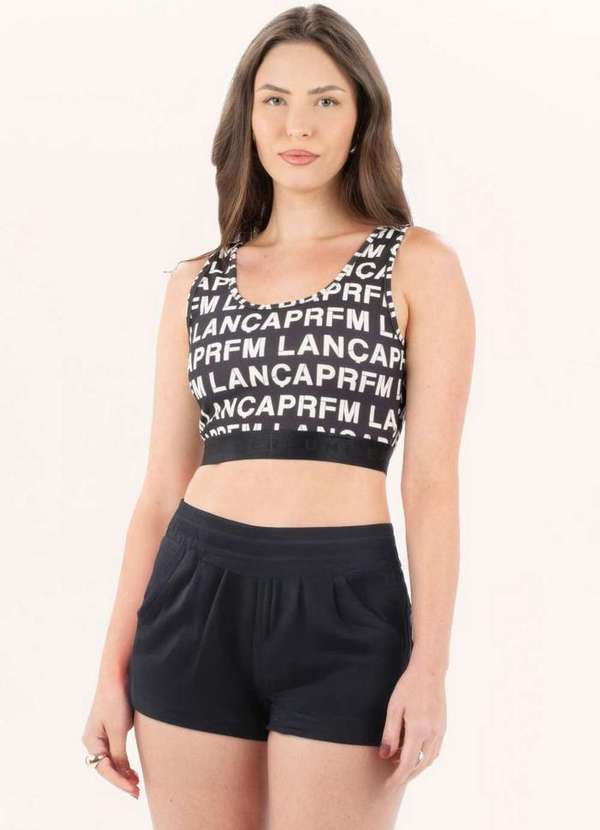 Lança Perfume - Top de Alças com Elástico A3022