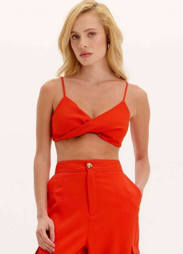 Lança Perfume - Top de Alças com Torção A1660