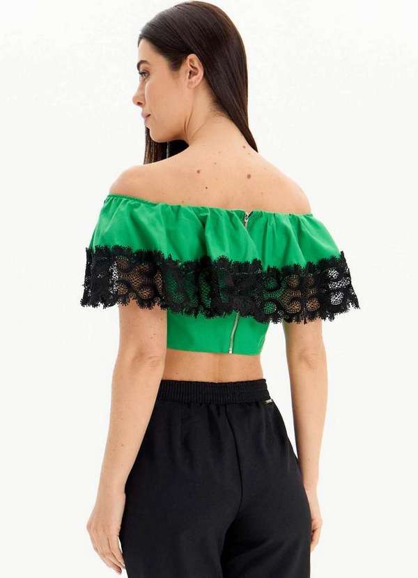 Lança Perfume - Top Ombro a Ombro com Babados A0202 3