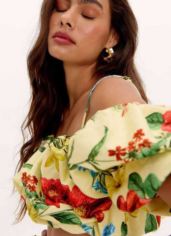 Lança Perfume - Top Ombro a Ombro Estampado A1817 3