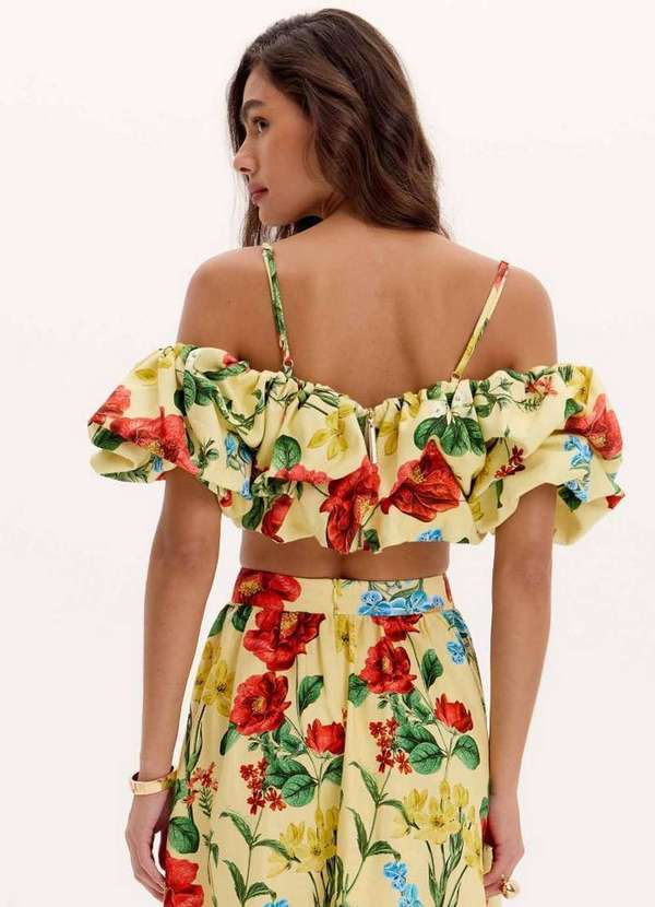 Lança Perfume - Top Ombro a Ombro Estampado A1817 4