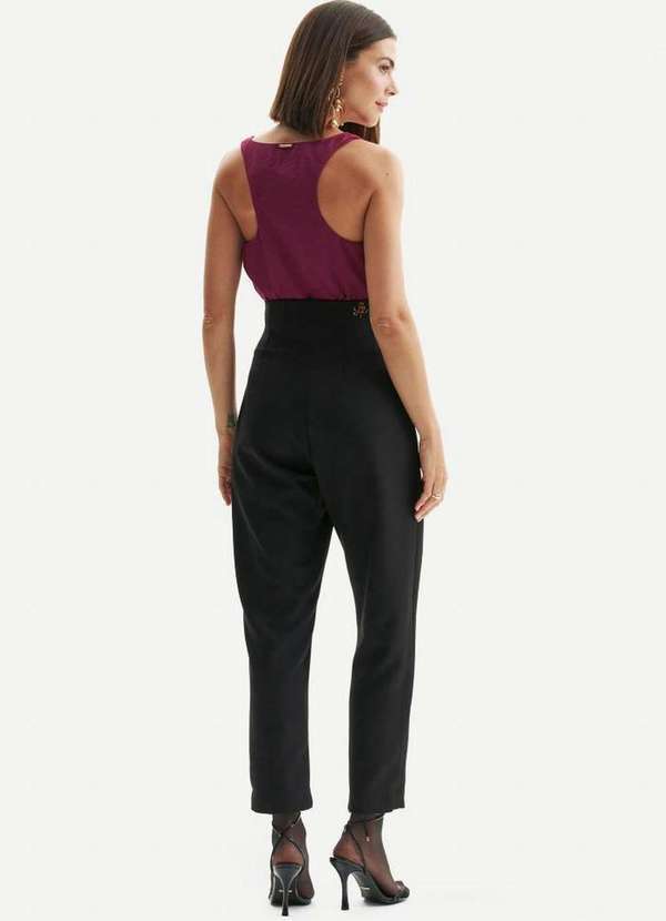 Lança Perfume - Calça Alfaiataria Cintura Alta A0003 2