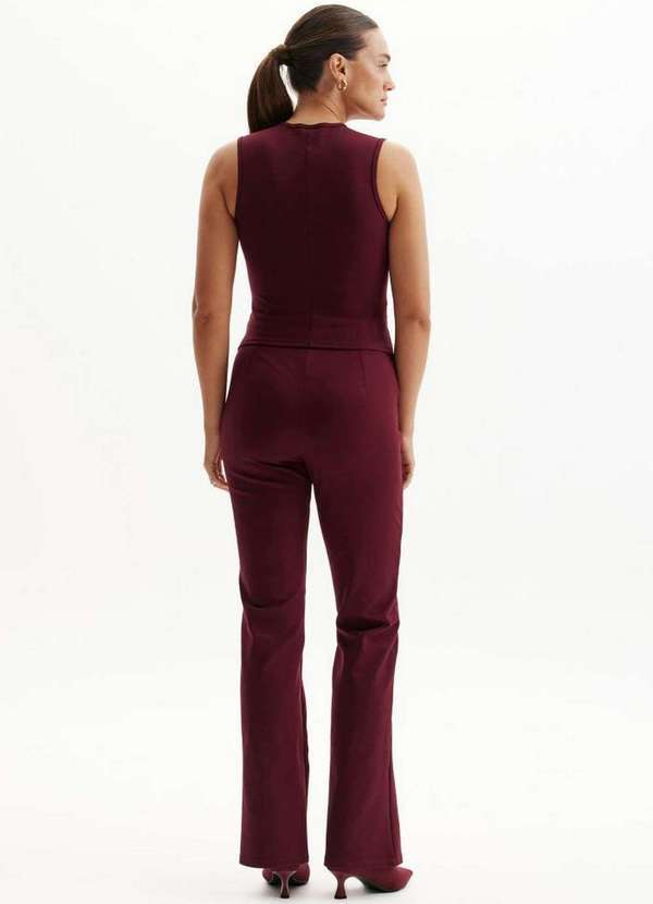 Lança Perfume Easy - Calça Boot Cut Cintura Alta A0986 5