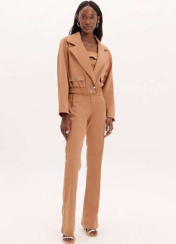 Lança Perfume Easy - Calça Boot Cut Cintura Alta A1818