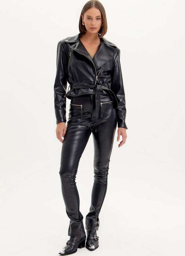 Calça Boot Cut Cintura Média A0003 - Lanca Perfume Oficial