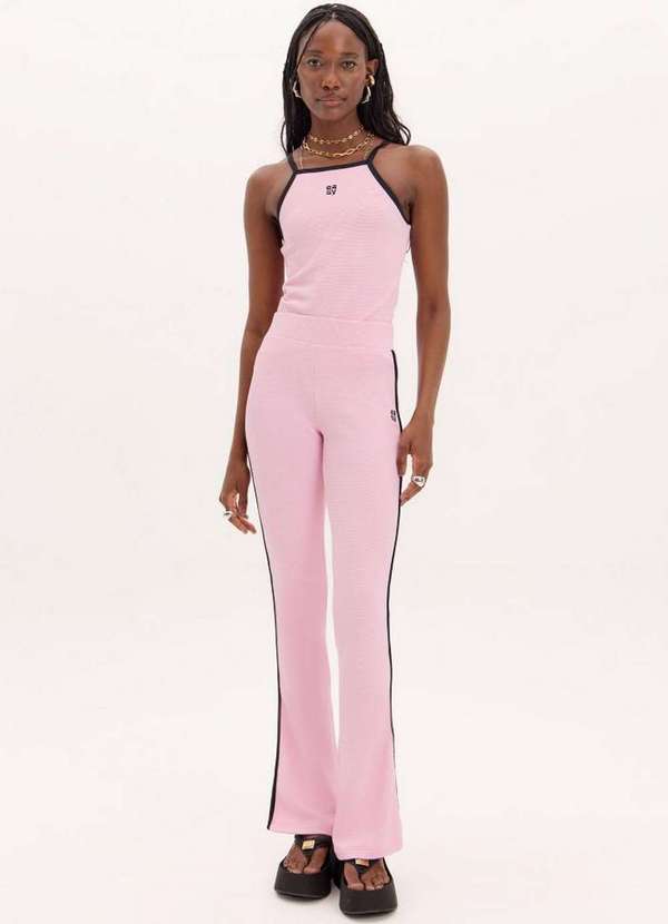 Lança Perfume Easy - Calça Boot Cut Faixa Lateral A1826