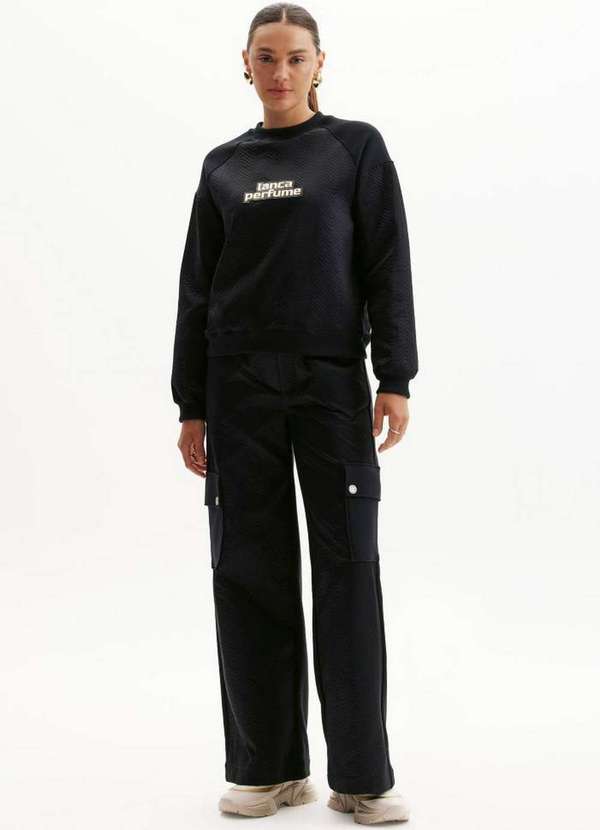 Lança Perfume Easy - Calça Cargo Cintura Alta A0003