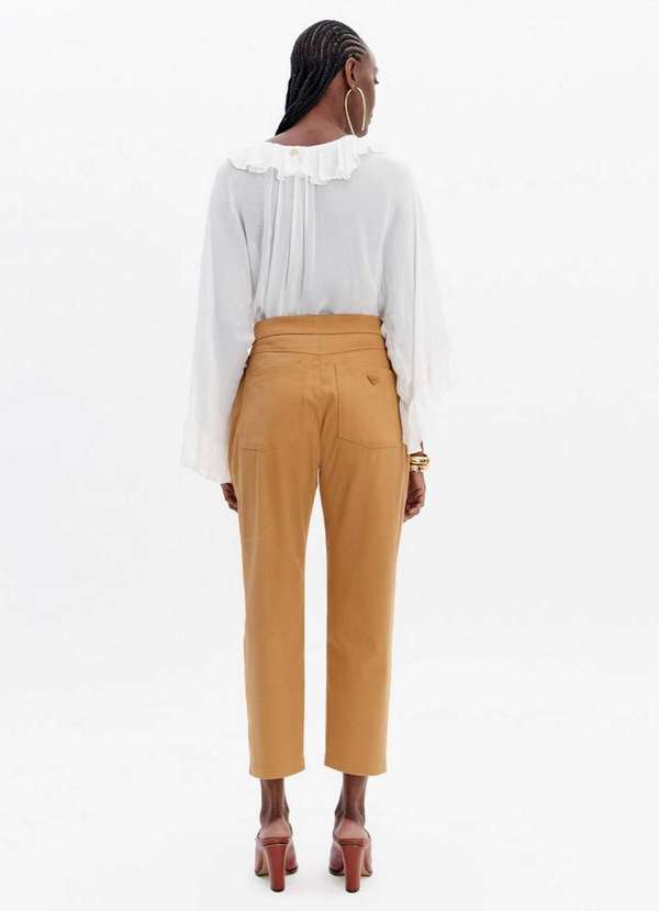 Lança Perfume - Calça Carrot Alfaiataria com Bolsos A2353 3