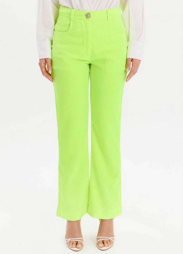 Lança Perfume - Calça Flare Cropped 00644 2