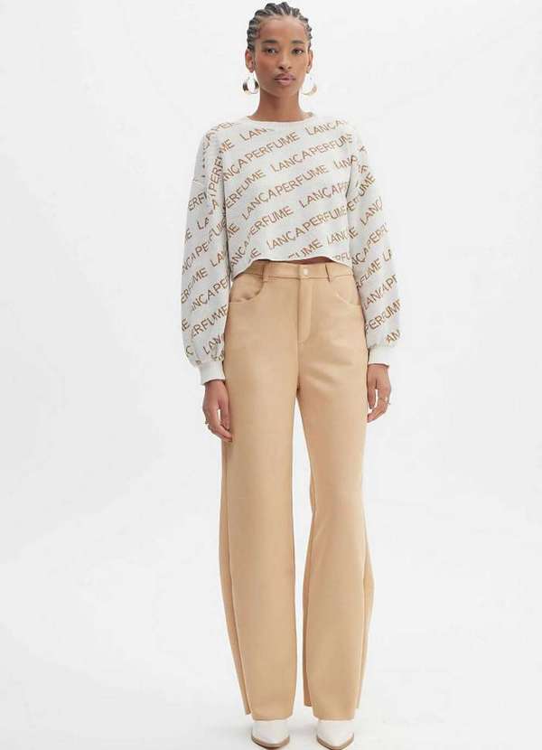 Lança Perfume - Calça Full Length Cintura Alta A0062