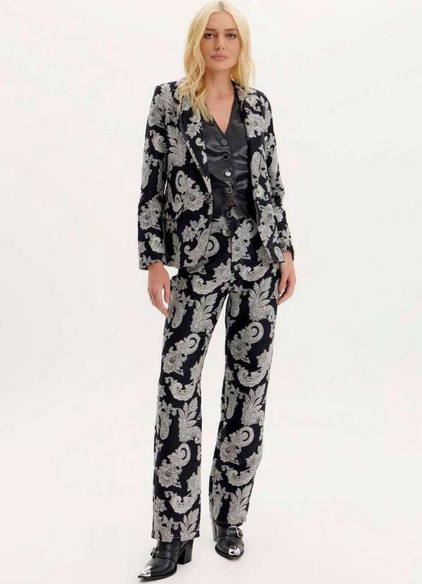 Lança Perfume - Calça Full Length Jacquard A1482