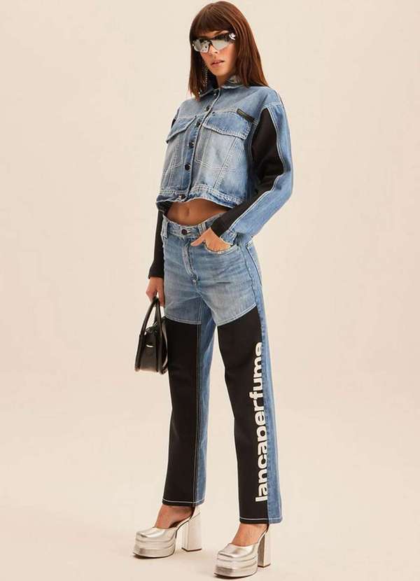 Lança Perfume Easy - Calça Jeans Baggy Relaxed High 04978