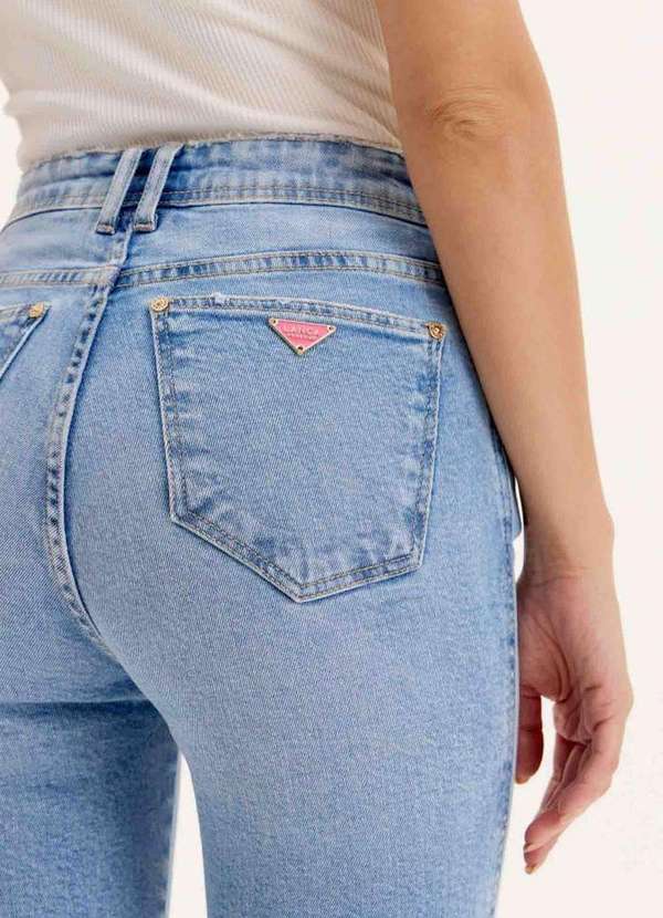 Lança Perfume - Calça Jeans Capri Ankle com Cintura Alta A0004 6